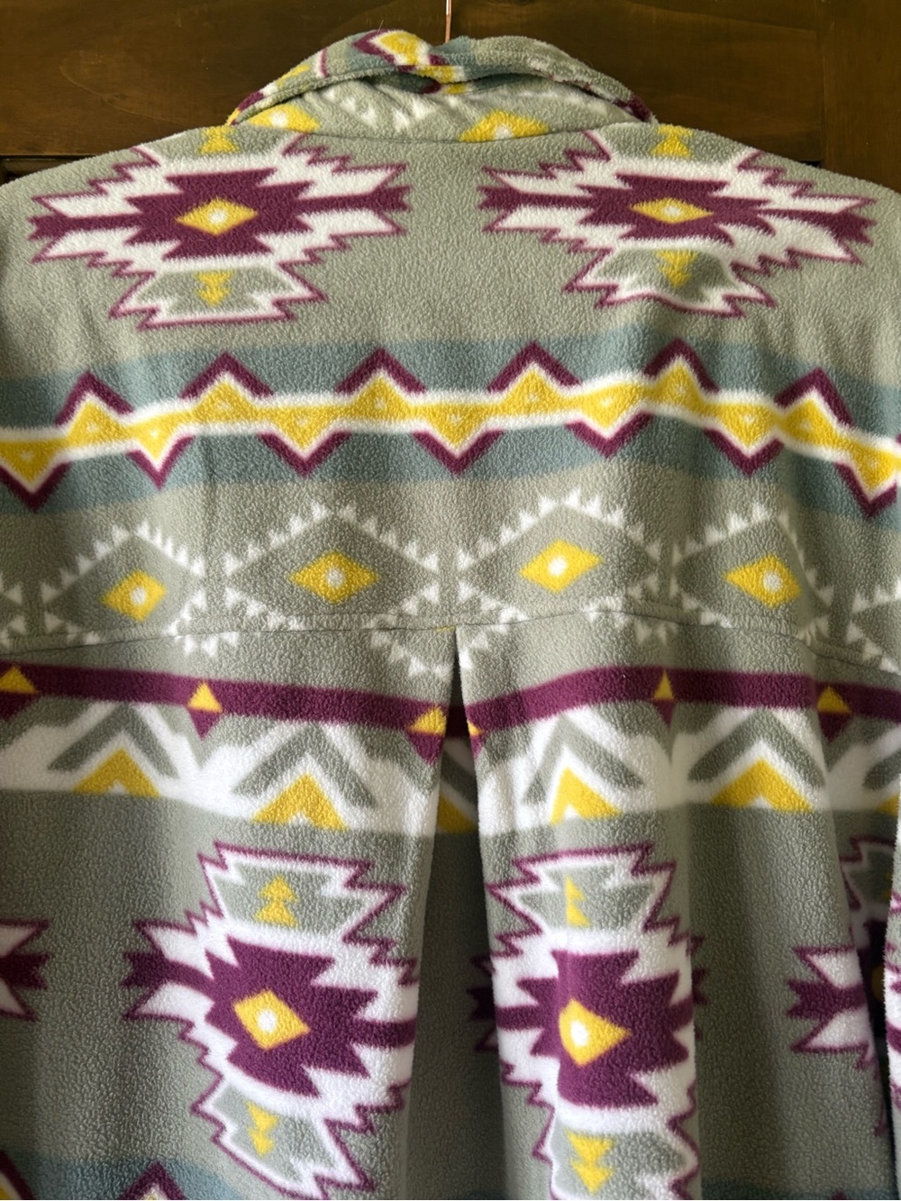 H&M Aztec Fleece Shacket - Picture 4 of 8